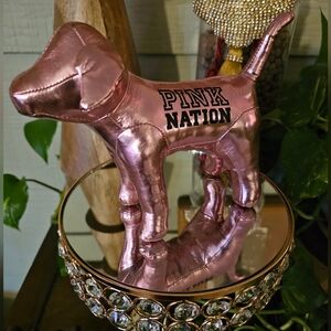 Victoria's Secret PINK NATION (2016) Limited Ed. Collectible Rose Gold Dog
